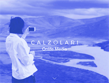 Tablet Screenshot of calzolari.com